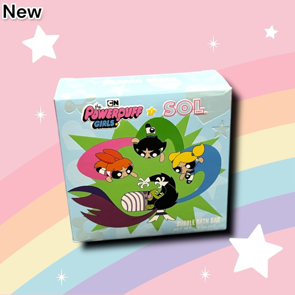 New Colourpop Powerpuff Girls Drama Bomb Bath Bomb Bubble Bar! SOL